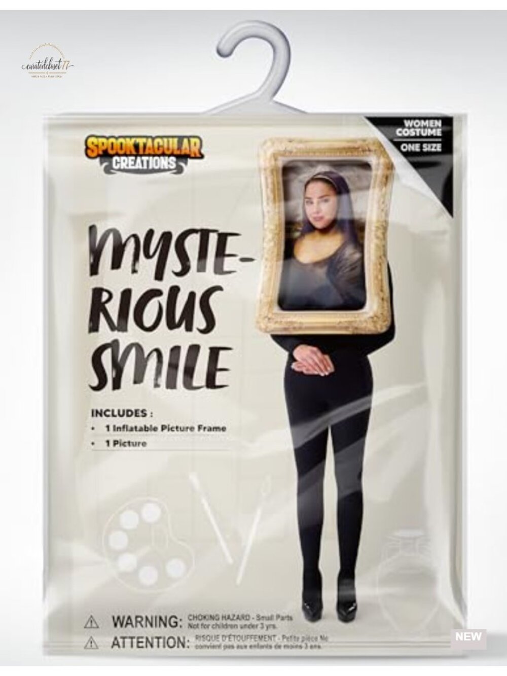 Inflatable Renaissance Frame Costume Adult Polyester Humor Party - Picture 5 of 6